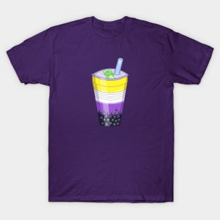 Non-Binary Bubble Tea T-Shirt